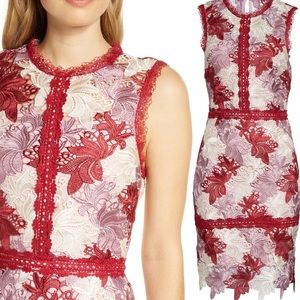 Adelyn Rae Floral Cherry Multi Dress - XL                        Never worn